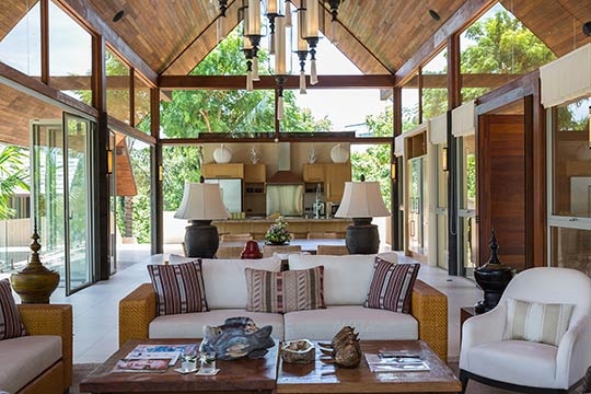 Elegant living area design